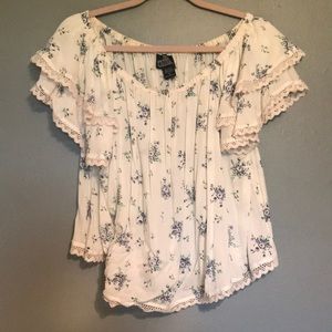 Off the shoulder blouse